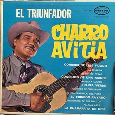 Charro Avitia El Triunfador ORFEON RARE LATIN LP VINYL