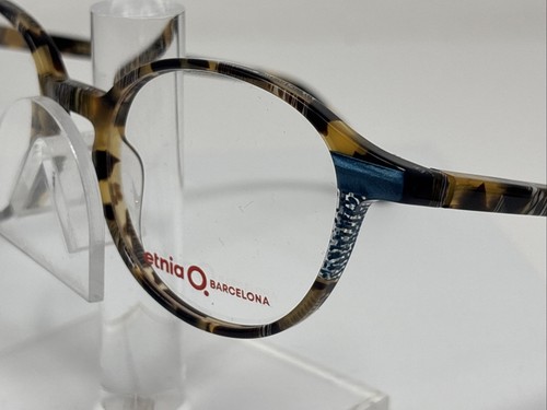 Etnia Barcelona Vera • HVTQ 50/18 142 Mujer’s Habana/Turquesa Gafas Ovaladas - Imagen 2 de 23