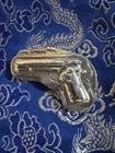 Hand Poured 0.999 Fine Silver Bullion Bar Gun Design 1.99 Ozt