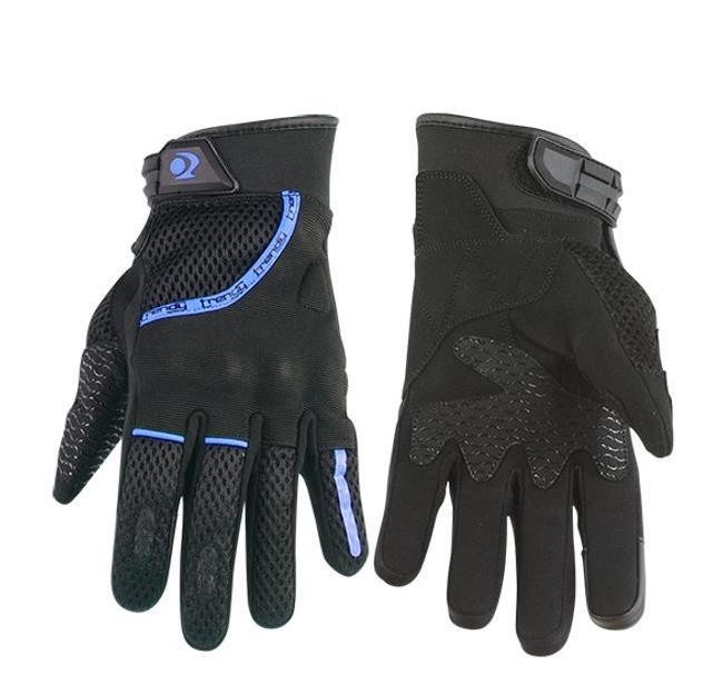 Gants moto ete Trendy GT225 Callao taille XL noir et bleu
