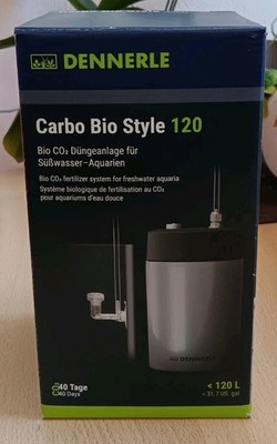 Dennerle Carbo Bio Style 120 *CO2 Düngeanlage Komplett -Set*NEU *