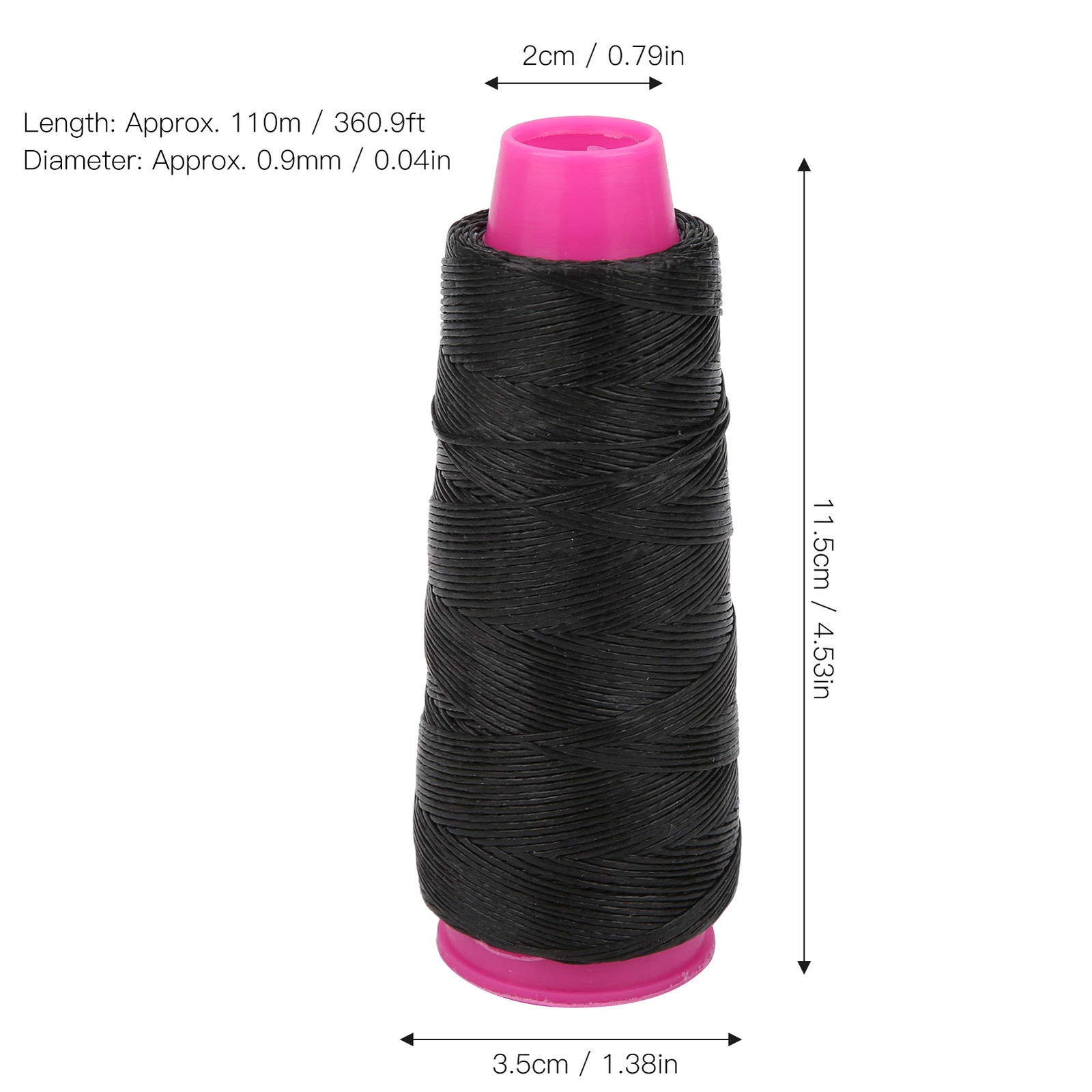 (Black)110m Bowstring Archery Bowstring Making Rope Thread Line Cord Curve|.