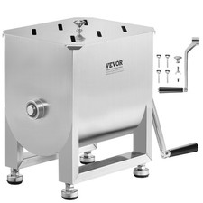 VEVOR Impastatrice Manuale per Carne 6,8 kg Frullatore Manuale Carne Macinata