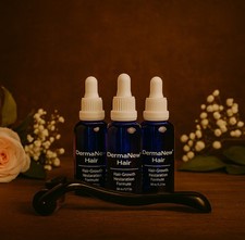 Dermanewhair hair growth serum and scalp 50 ml 3 pcs  Derma Roller