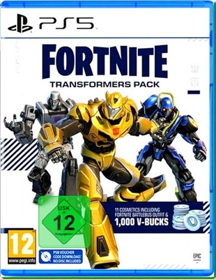 Fortnite - Transformers Pack - Code in a Box - PS5 / PlayStation 5 - Neu & OVP
