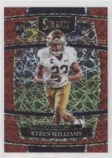2022 Panini Select Draft Picks Concourse Red Lazer Prizm Kyren Williams #22 0y5l
