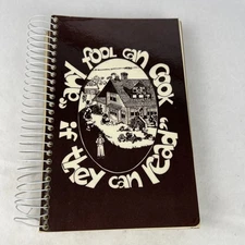 "ANY FOOL CAN COOK IF THEY CAN READ" POLISH FAMILY COLLECTION OF RECIPES 1977