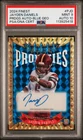 JAYDEN DANIELS 2024 TOPPS FINEST PRODIGIES  Blue GEO AUTO /99 PSA 9 /10 Auto