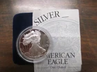 2000 Silver American Eagle $1 - BU - Brilliant Uncirculated - In Capsule