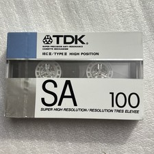 TDK SA 100 Type 2 High Position New