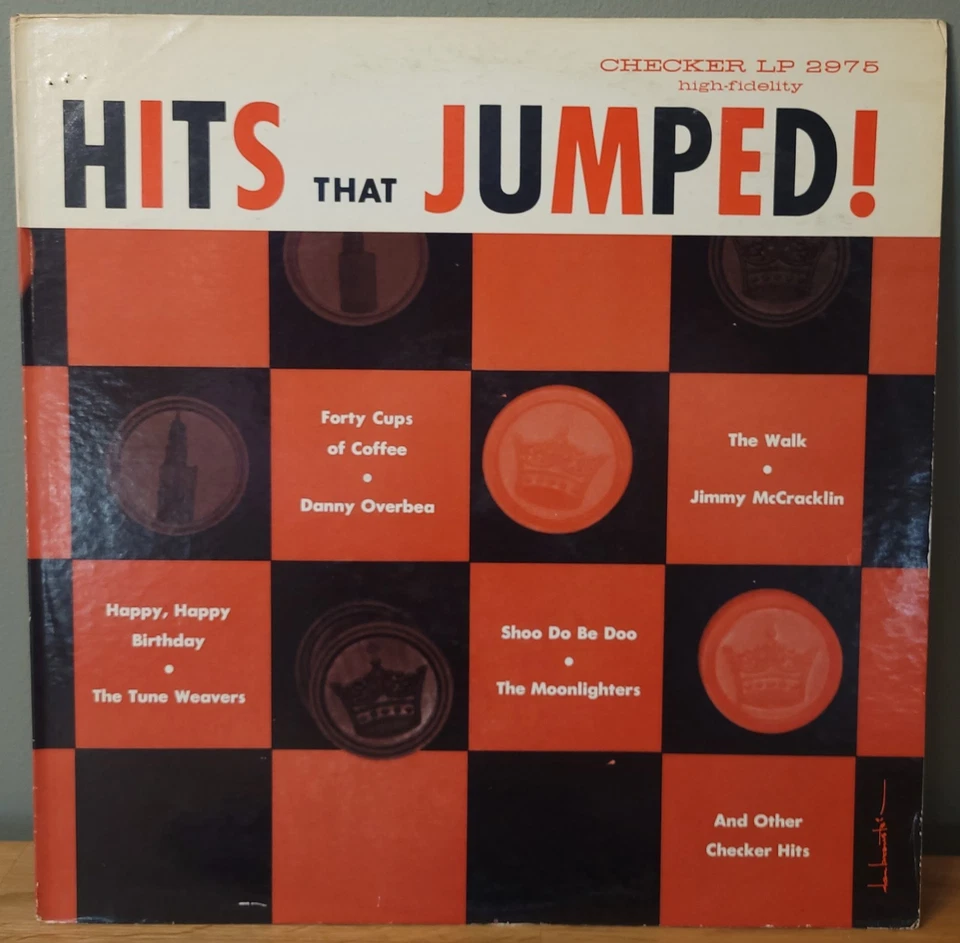 Hits That Jumped 1959 Chess Records Mono Deep Groove Pressing No Seam Split LP - Image 2 of 4