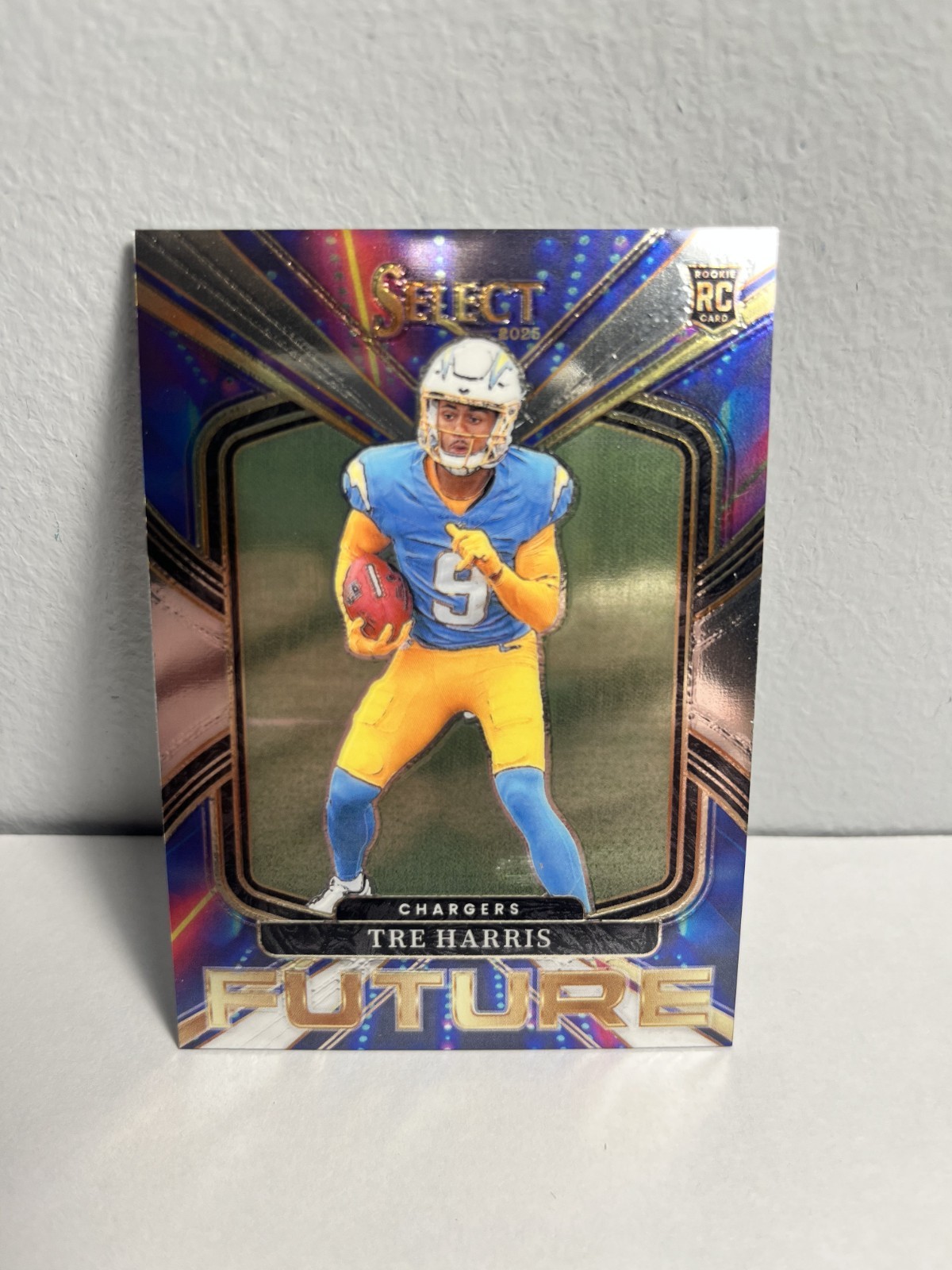 2025 Panini Select Tre Harris RC #14 Select Future Los Angeles Chargers