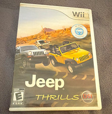 DSI Games Jeep Thrills Nintendo Wii Racing Off-Road E NTSC-U/C 2008 Wheel