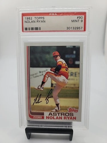 1982 Topps Baseball Nolan Ryan #90 PSA 9