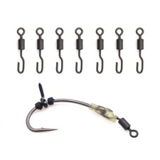 20pcs Carp Fishing Accessories Snap Swivels For Fishing Hook Connector Quick Cha