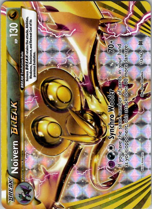 Noivern BREAK XY - BREAKthrough 113/162 Holo NM