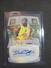 2024-25 Crown Royale Euroleague Derrick Sharp Crown Jewel Die-Cut Auto 08/25