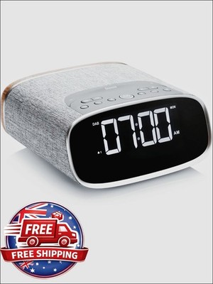 VQ Lark DAB DAB+ Digital FM Radio Mains Powered with LCD Display, Dual Alarm Clo