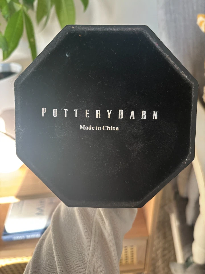 Pottery Barn неоклассический столб подсвечник черный - Изображение 3 из 4