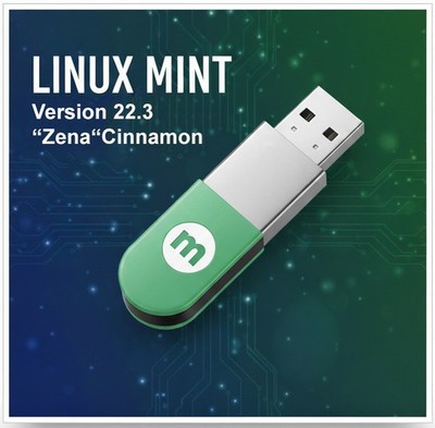   Linux Mint 22.3 auf USB-Stick   Startklar & Windows-Alternative