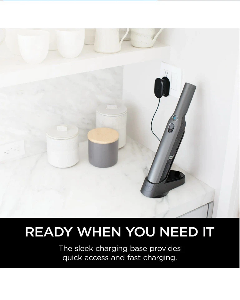 Shark WV200 Cord-Free Handheld Vacuum - Image 3 of 4