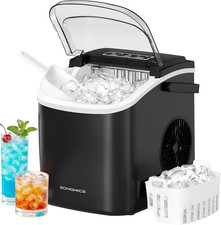 Ice Maker Countertop, Ice Cube Machine with Self Cleaning, 6 Minutes 9 Cubes in 