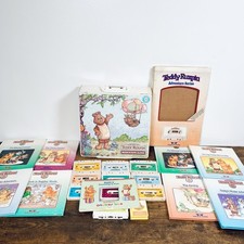 Vintage Teddy Ruxpin Worlds of Wonder Book and Tape Collection - Placo Toys