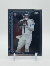 Topps Chrome 2025 Rookie Cam Ward #314 Tennessee Titans NFL Football Card