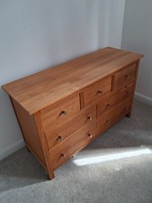 Oak Chest of 7 Drawers Very Good Condition Collection Only