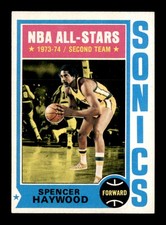 1974 Topps #70 Spencer Haywood AS2 NM/NM+ X3694086