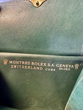 ROLEX   Leder Geldbeutel Geldbörse Vintage r...