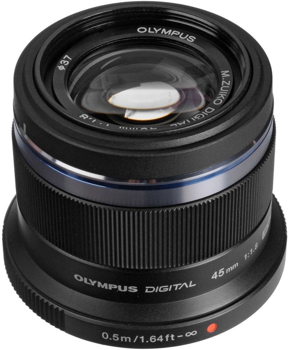 M.Zuiko Digital 45mm F1.8 Black for Micro Four Thirds System