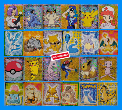 Topps Pokémon Series 1 Sticker | Alle Sticker vorhanden | 1999 | Rarität