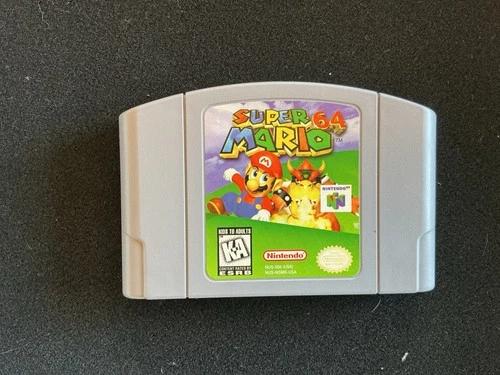 Super Mario 64 - Nintendo 64 - Authentic Cartridge Tested Working