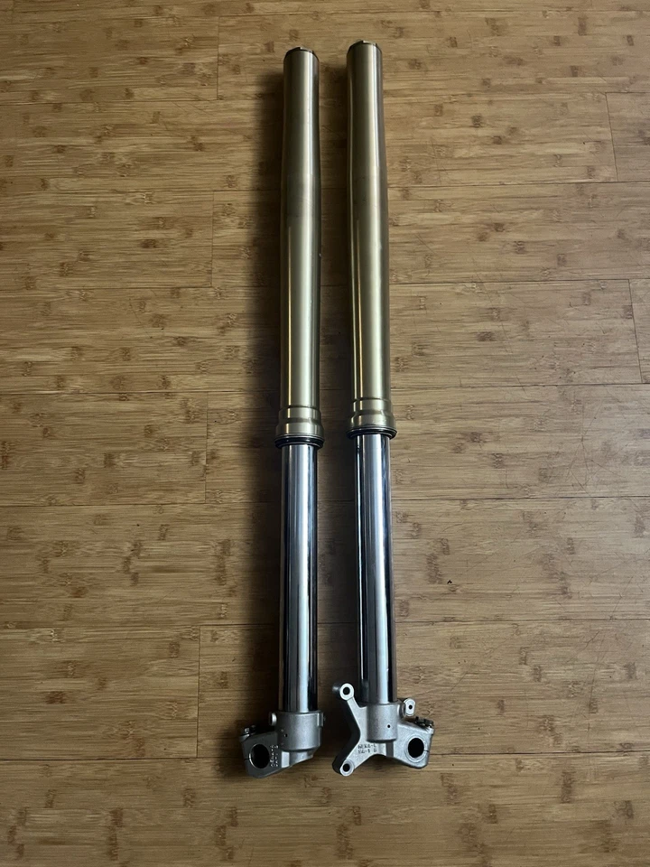 Honda CRF450X 2005-2007 OEM Showa horquillas delanteras suspensión resortes conjunto Foto 2 de 4