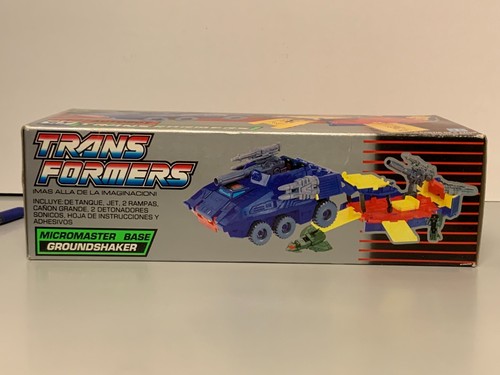 Transformers Micromaster G1 Autobot Base Groundshaker 1990 Takara Hasbro - BNIB - Imagen 6 de 11