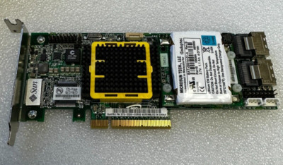 Sun Adaptec 375-3536-05R50 8-Port SATA/SAS PCI-E Raid Controller Low Profile