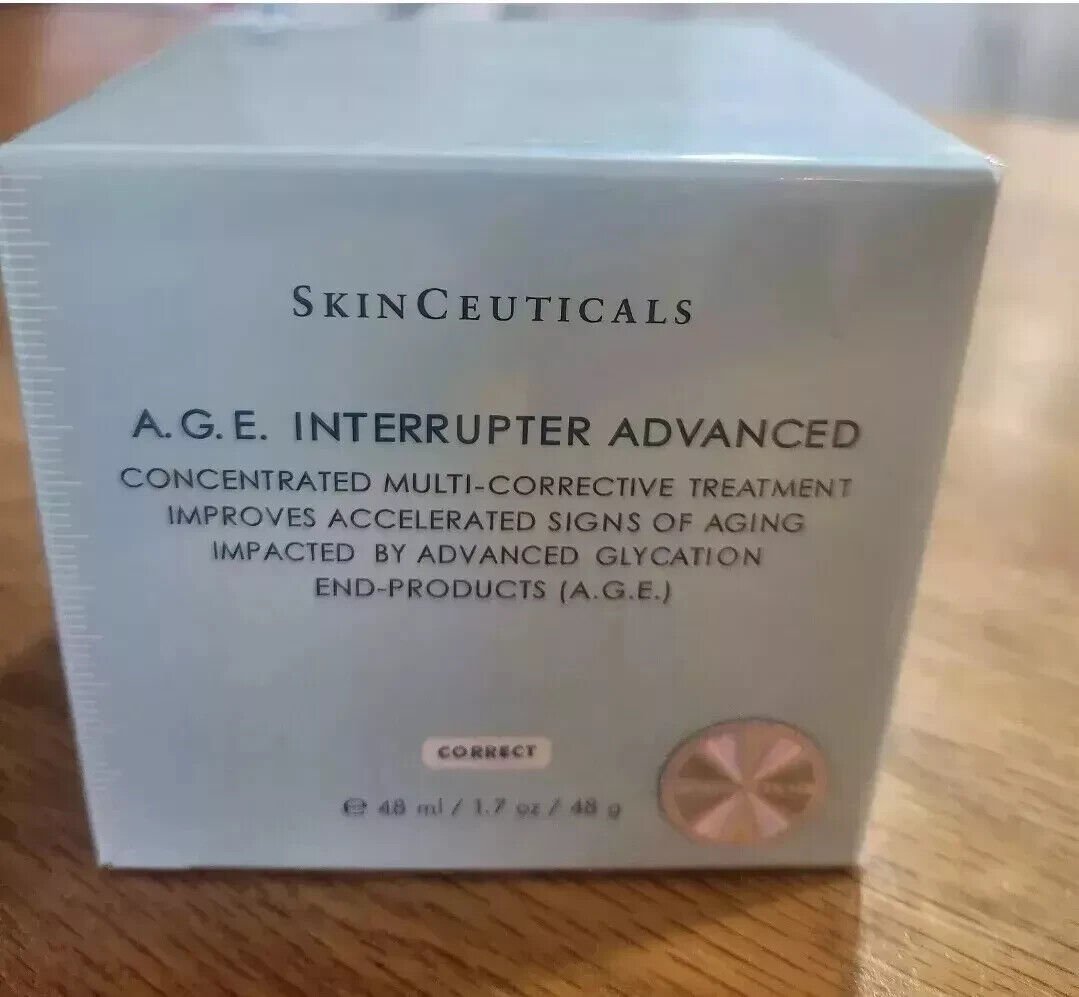 SkinCeuticals A.G.E. Interrupter Advanced 1.7 oz Anti-Aging Treatment NEW SEALED