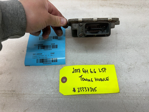 17 CHEVROLET GMC SIERRA SILVERADO 2500 3500 TOWING TOW CONTROL MODULE 23337305 - Picture 8 of 9