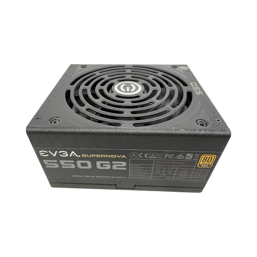 EVGA 220-G2-0550 SuperNOVA 550W Fully Modular Power Supply PSU ONLY - NO CABLES - Afbeelding 15 van 22