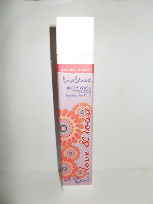 Margot Elena Love & Toast Persimmon Plum Body Wash NEW