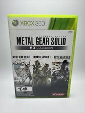 Metal Gear Solid HD Collection (Microsoft Xbox 360, 2011) Complete Very Good
