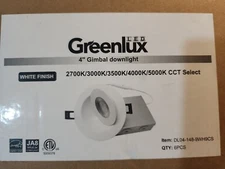 12/24/48-Pack 4 Inch Gimbal LED Recessed Downlight, 3000K Warm White, Open Box