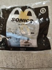 2022 McDonald's Happy Meal Toys NEW Sonic 2 Sealed package Toy 8 Super Sonic