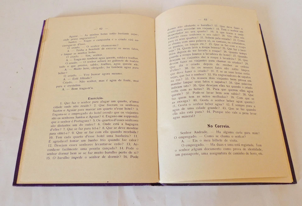 BERLITZ,Ensino dos idiomas modernos.Parte Portugueza 1910[corso portoghese - Immagine 4 di 4