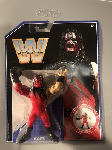 WWE KANE Mattel Retro Series 2 2017 Wrestling Figu...