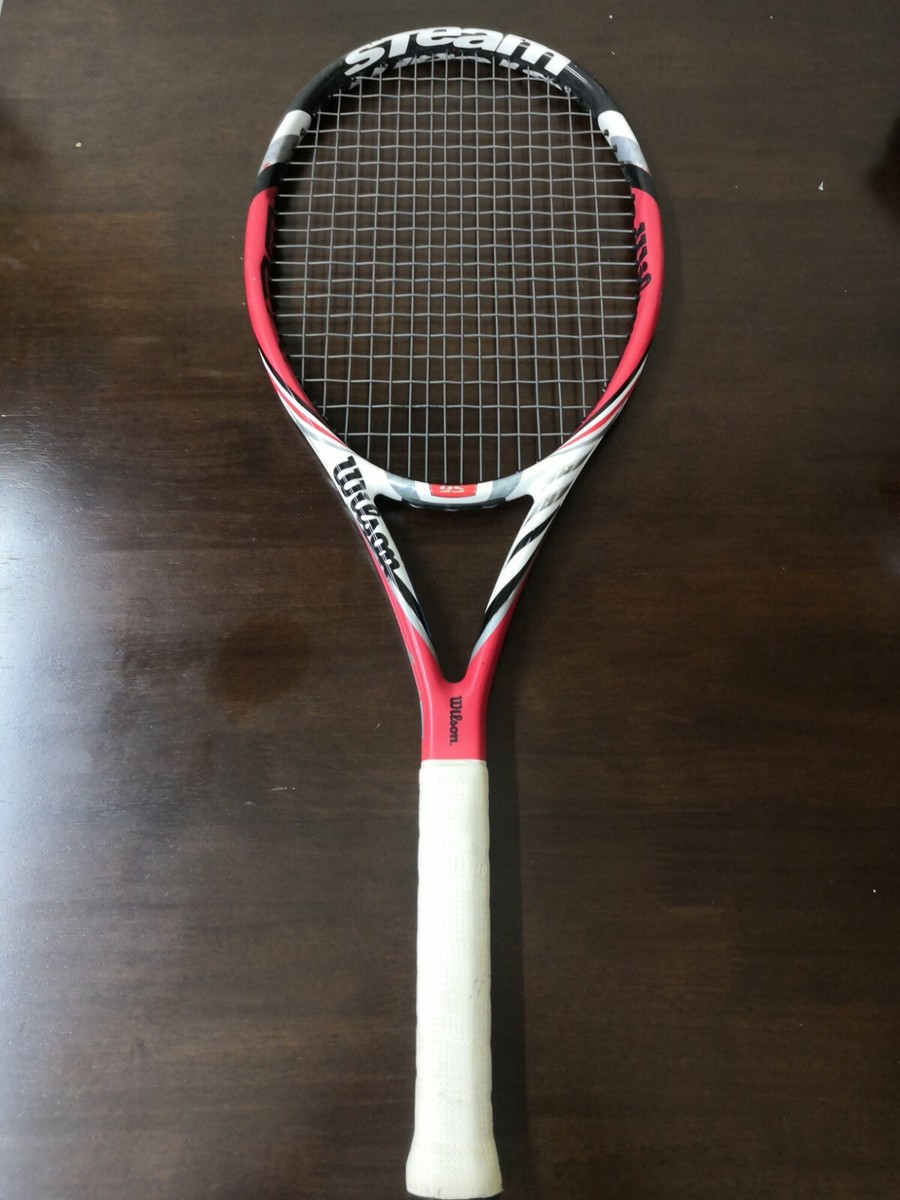 『美品』Wilson STEAM PRO 95 BLX Rare Wilson steam 95 nishikori 95 head 4 3/8 grip 16x20 10.9