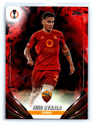 2023-2024 Topps UCC Flagship - Inferno 128 Paulo Dybala (AS Roma)
