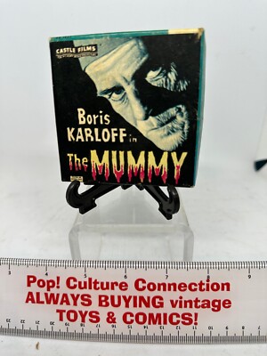 Vintage Castle Films Boris Karloff in The Mummy Super 8 Film In The Box ...