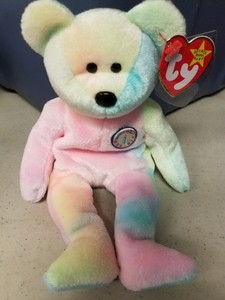 1999 birthday bear beanie baby